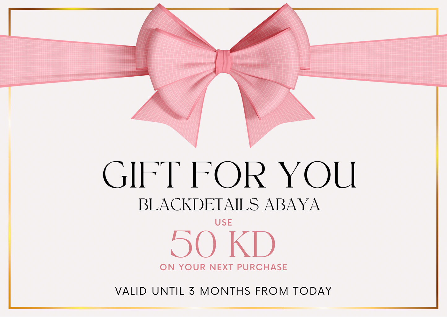 Gift Card 🌸🎁